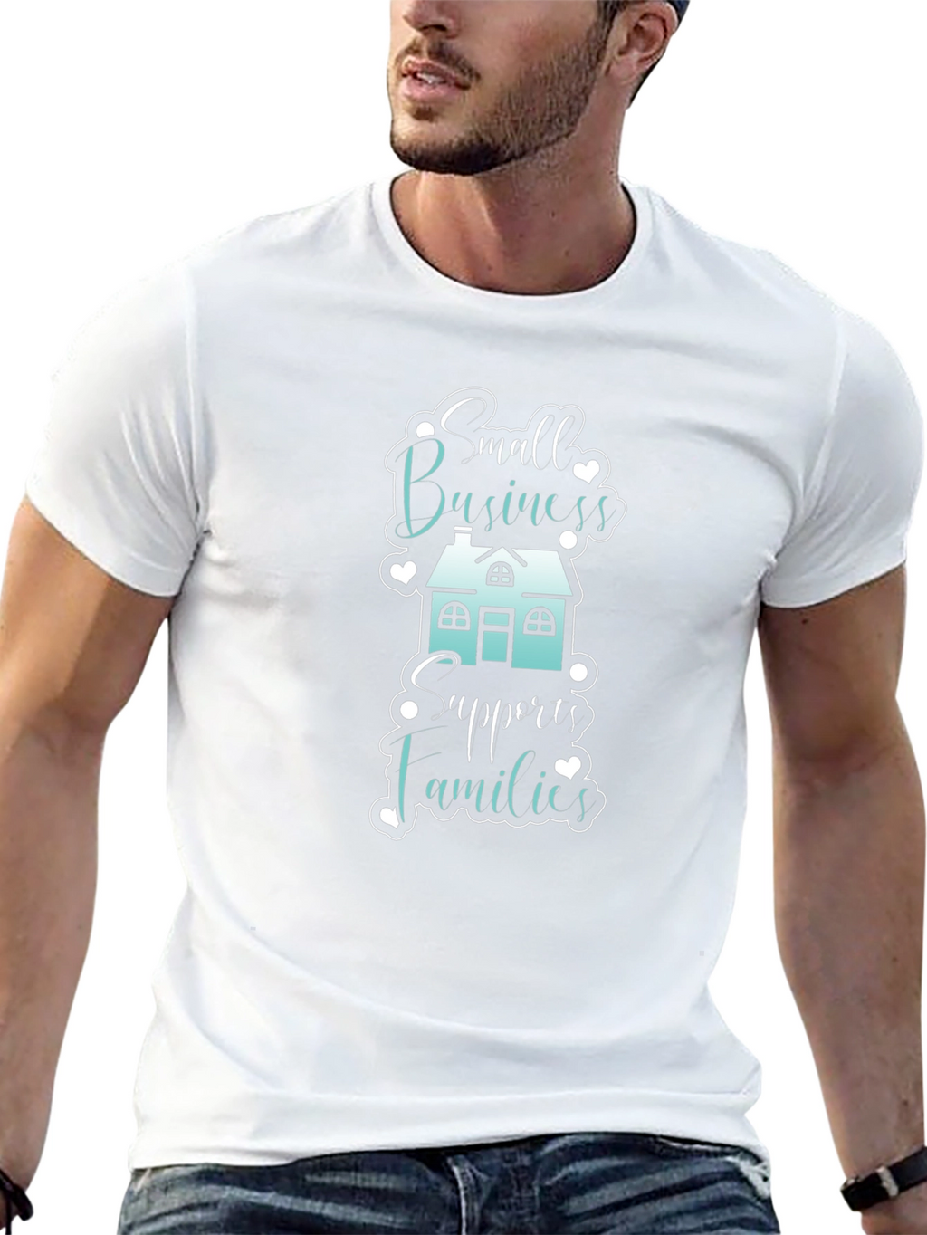 Small Business Supports Families T-Shirt
