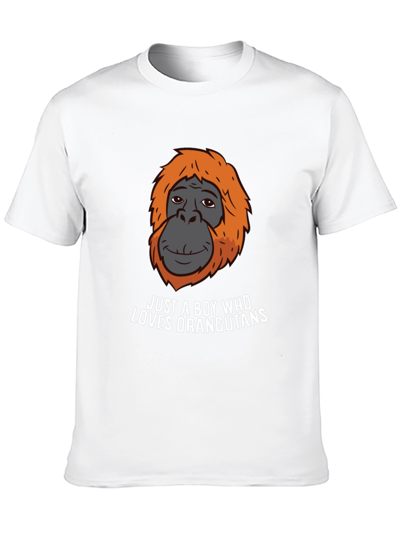 Boy Who Loves Orangutans T-Shirt