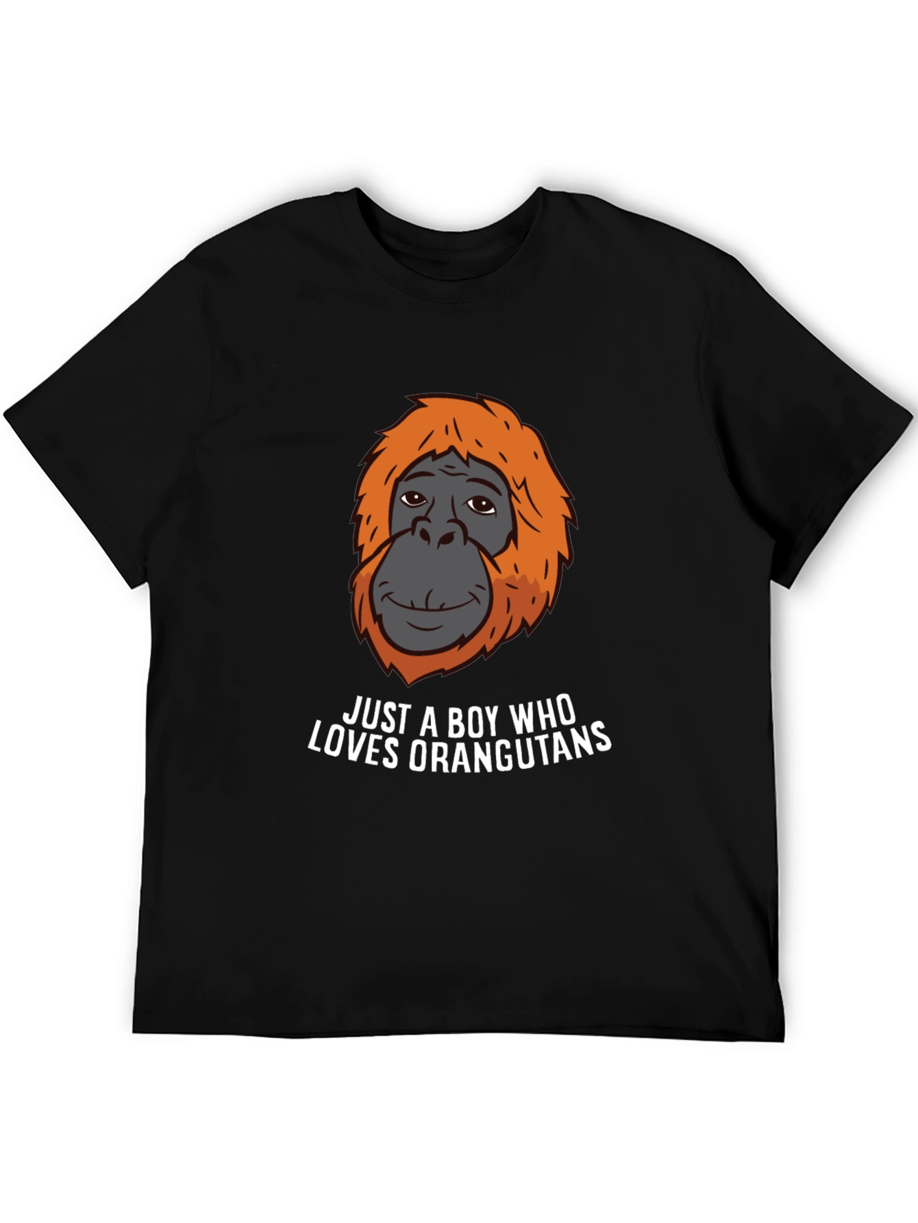 Boy Who Loves Orangutans T-Shirt