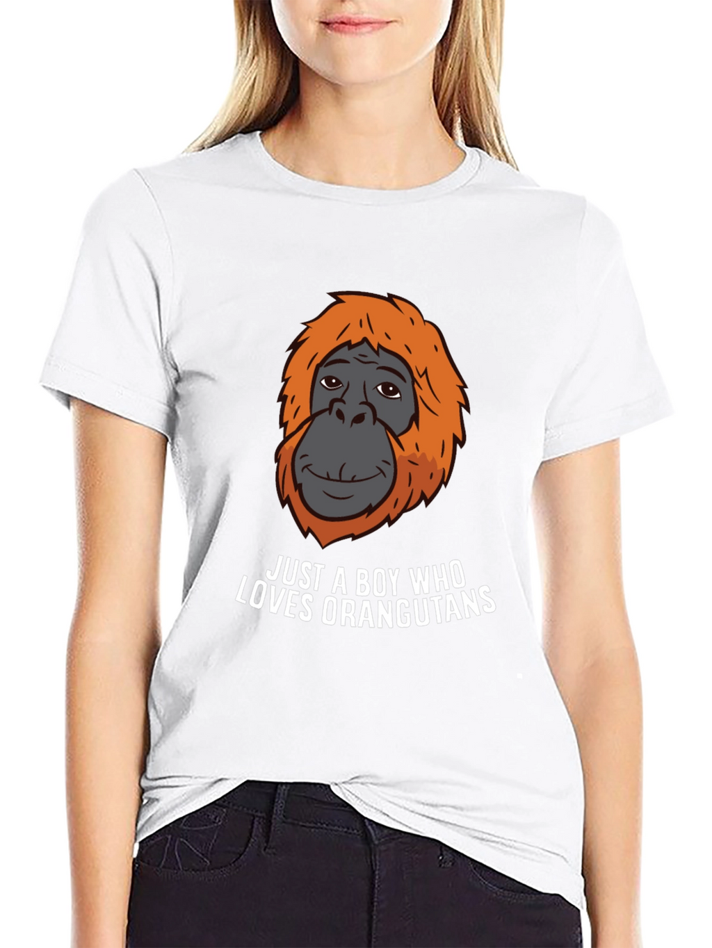 Boy Who Loves Orangutans T-Shirt