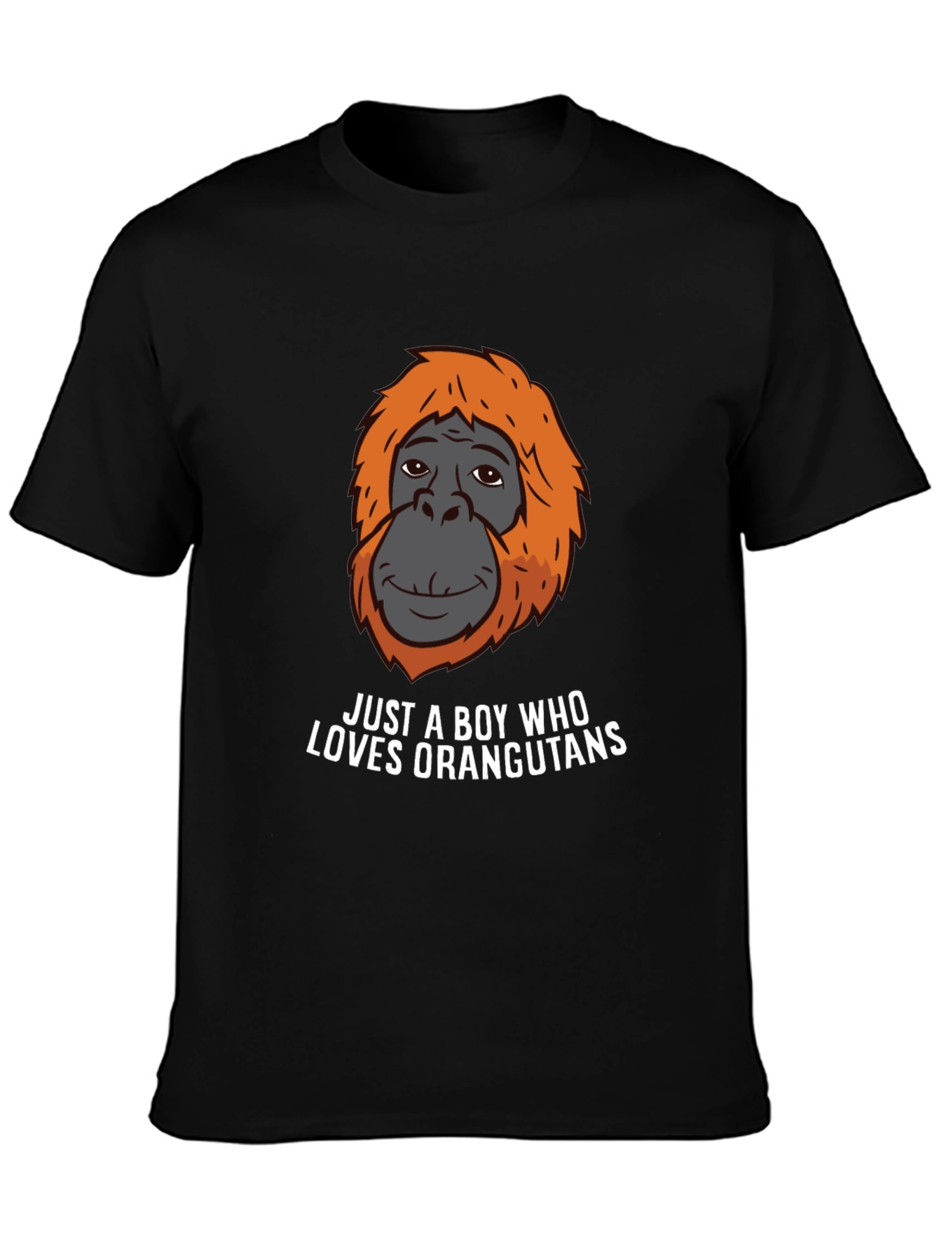 Boy Who Loves Orangutans T-Shirt