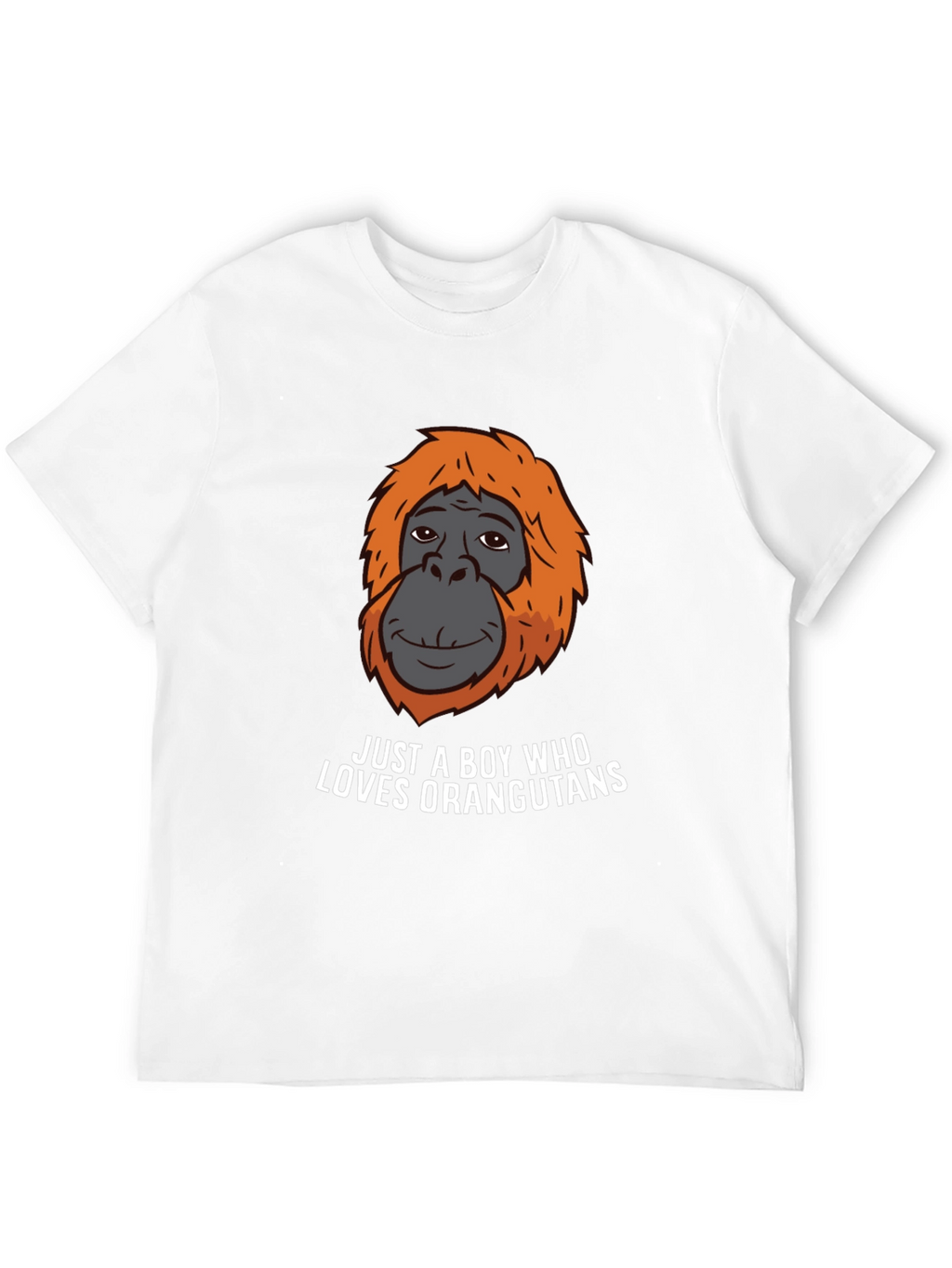 Boy Who Loves Orangutans T-Shirt