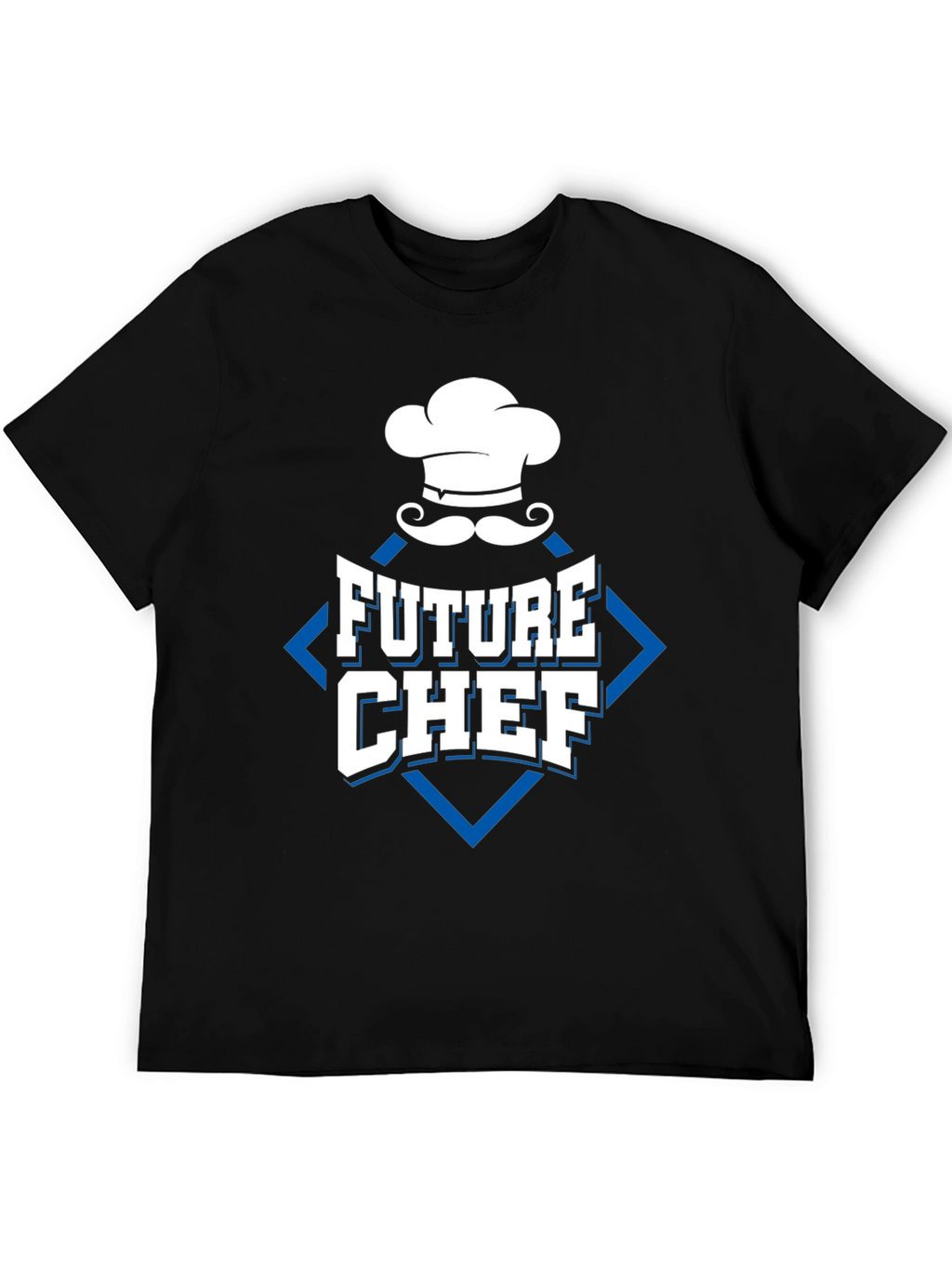 Future Chef T-Shirt - Black Cotton Blend Design