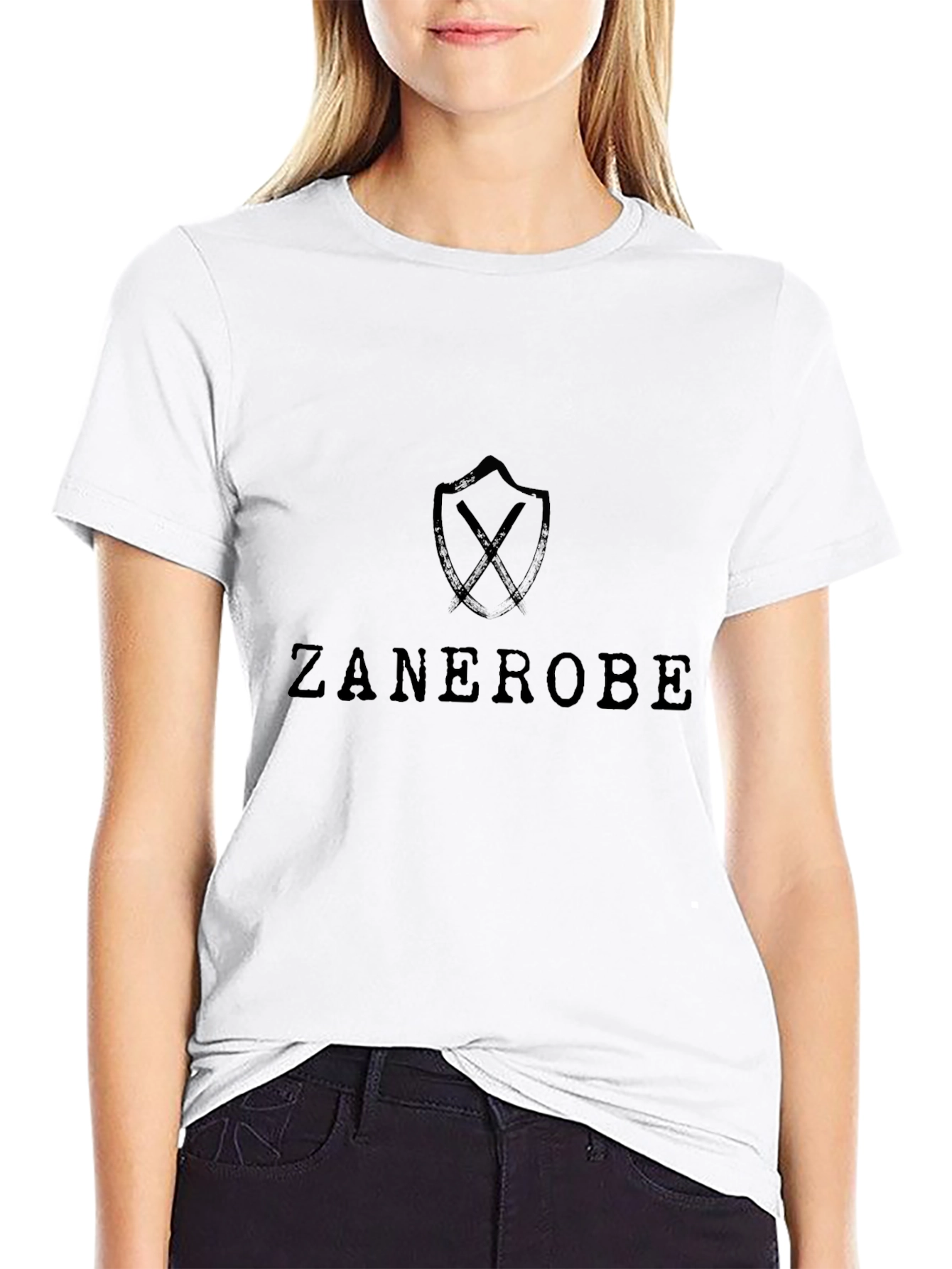ZANEROBE Mens Black Graphic Tee