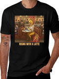 Rising with a Latte T-Shirt