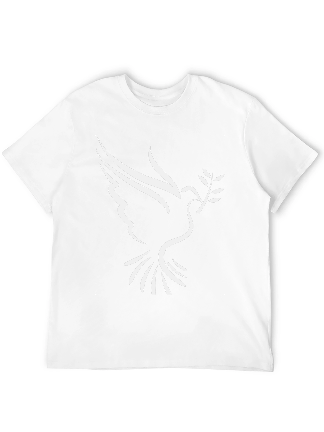 Dove Peace T-Shirt - Black