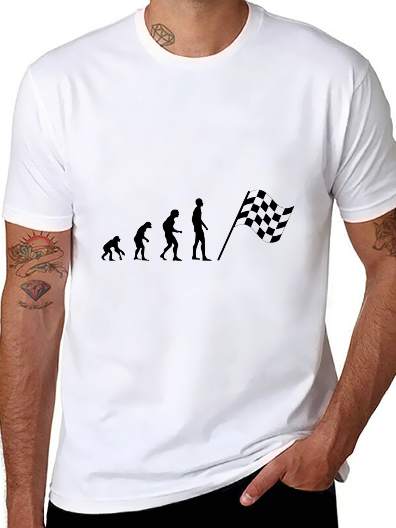Evolution Racing Flag T-Shirt