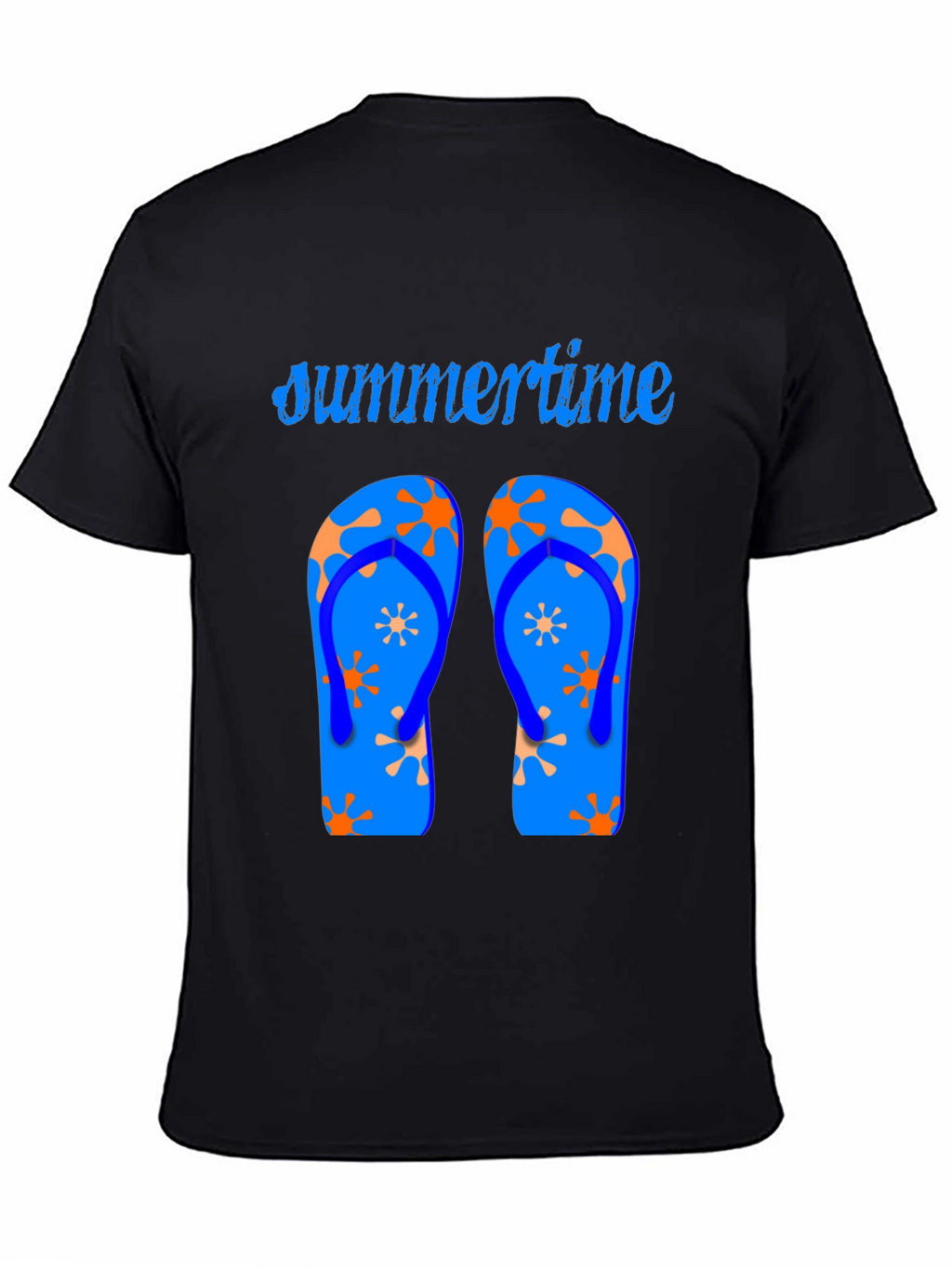 Summertime Flip Flop Graphic Tee