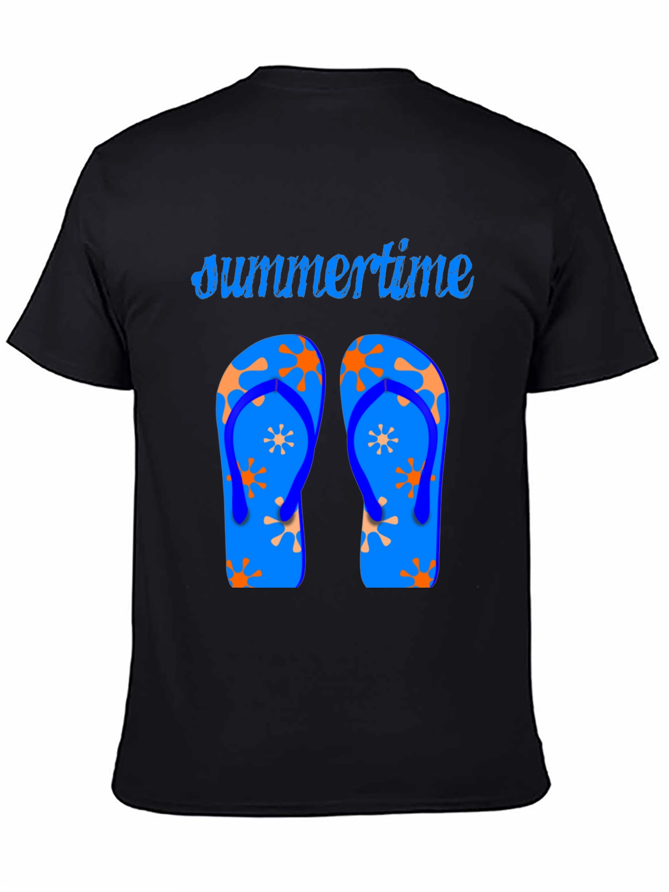 Summertime Flip Flop Graphic Tee