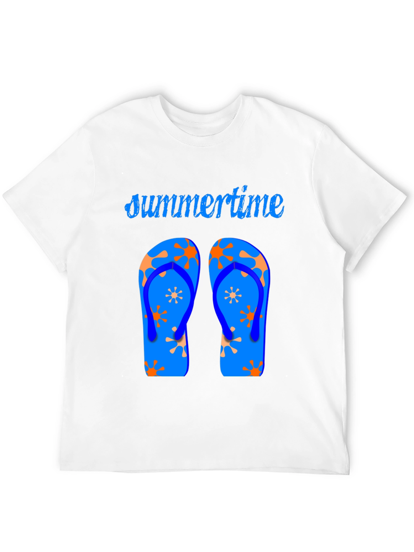 Summertime Flip Flop Graphic Tee