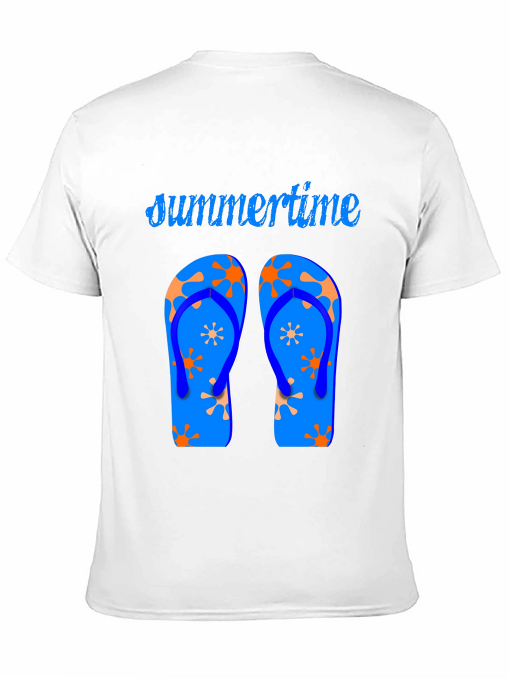 Summertime Flip Flop Graphic Tee