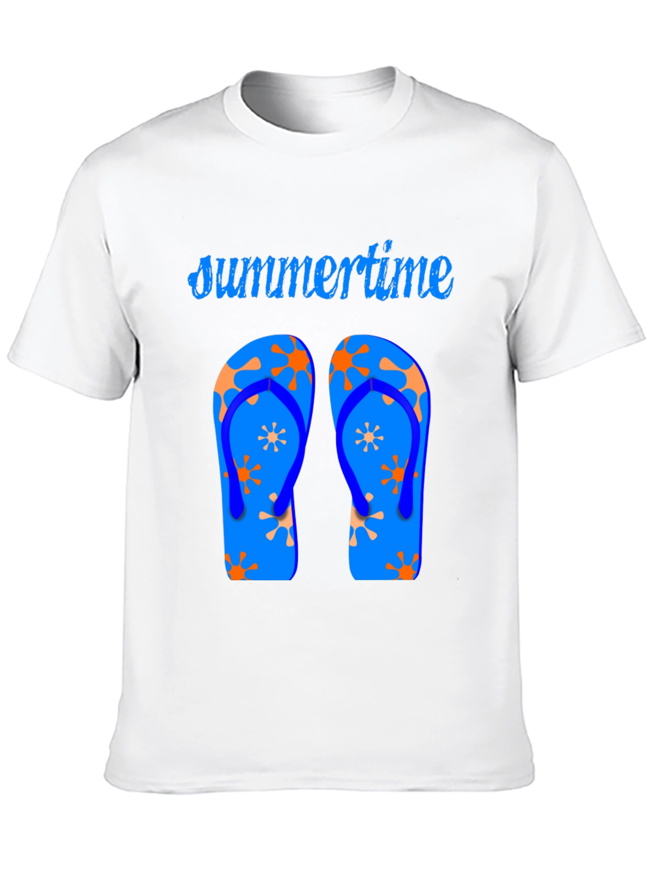 Summertime Flip Flop Graphic Tee