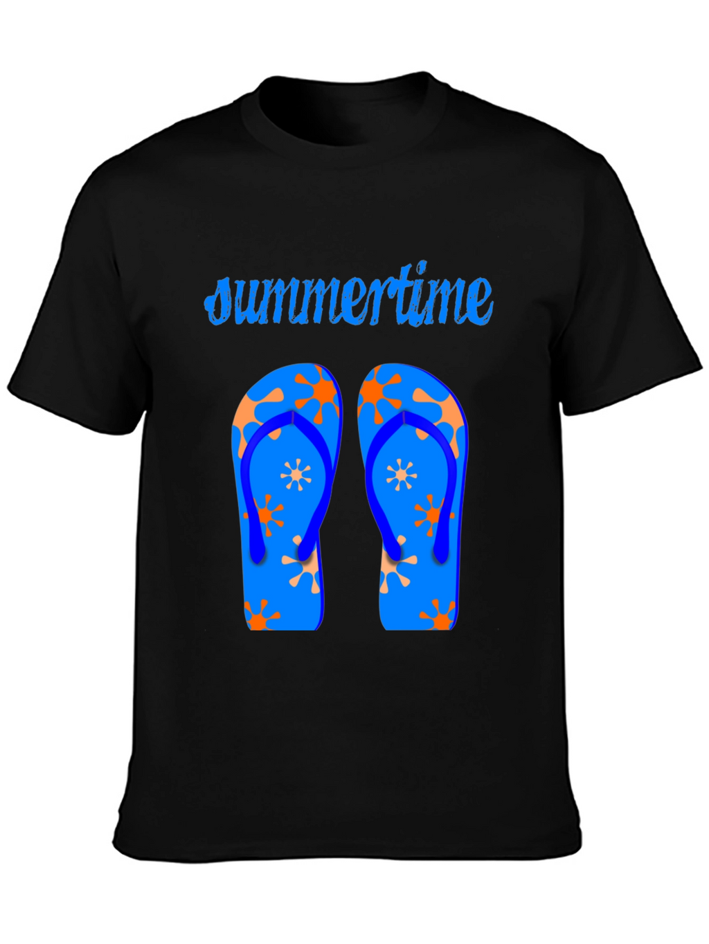 Summertime Flip Flop Graphic Tee
