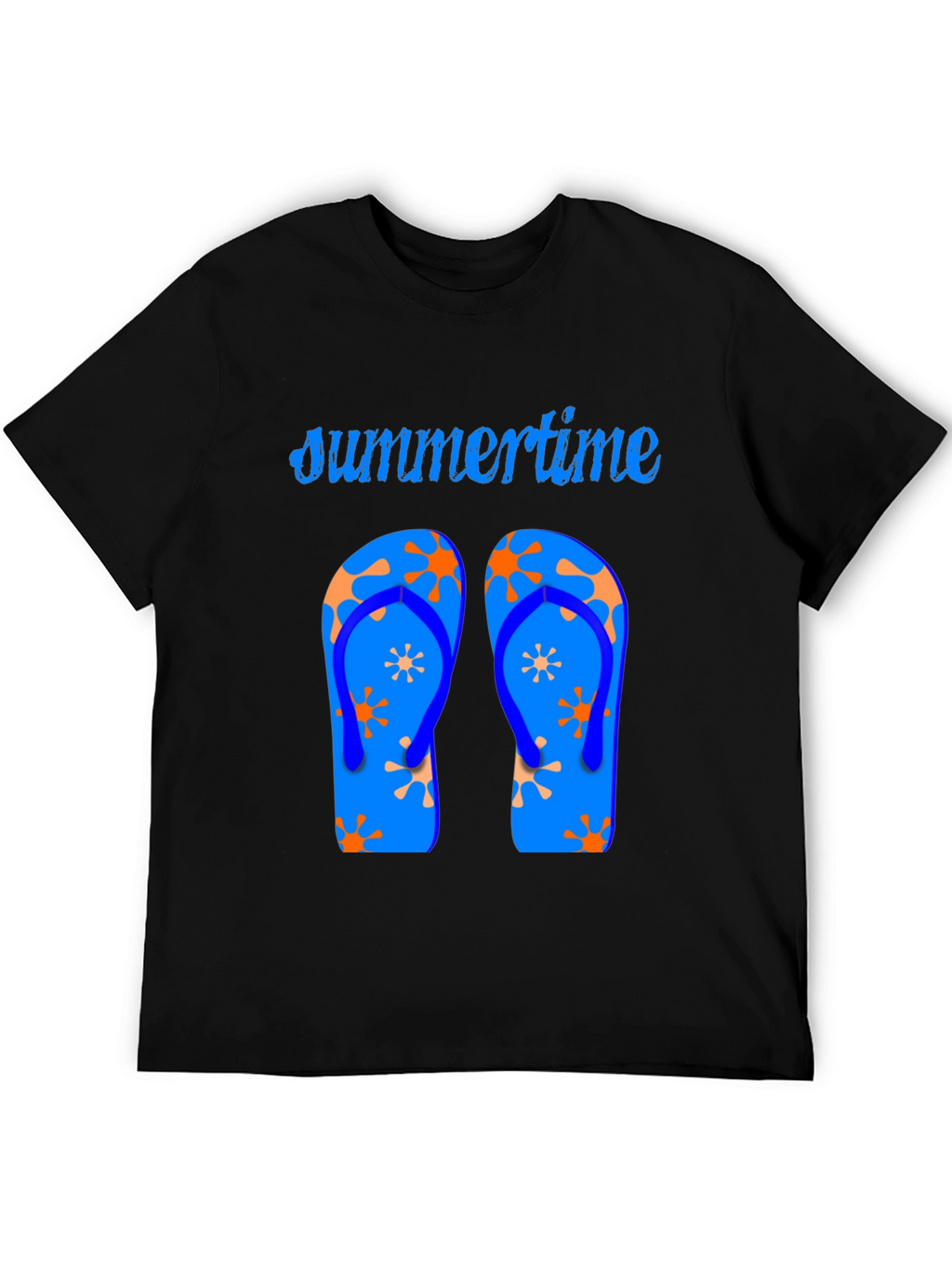 Summertime Flip Flop Graphic Tee