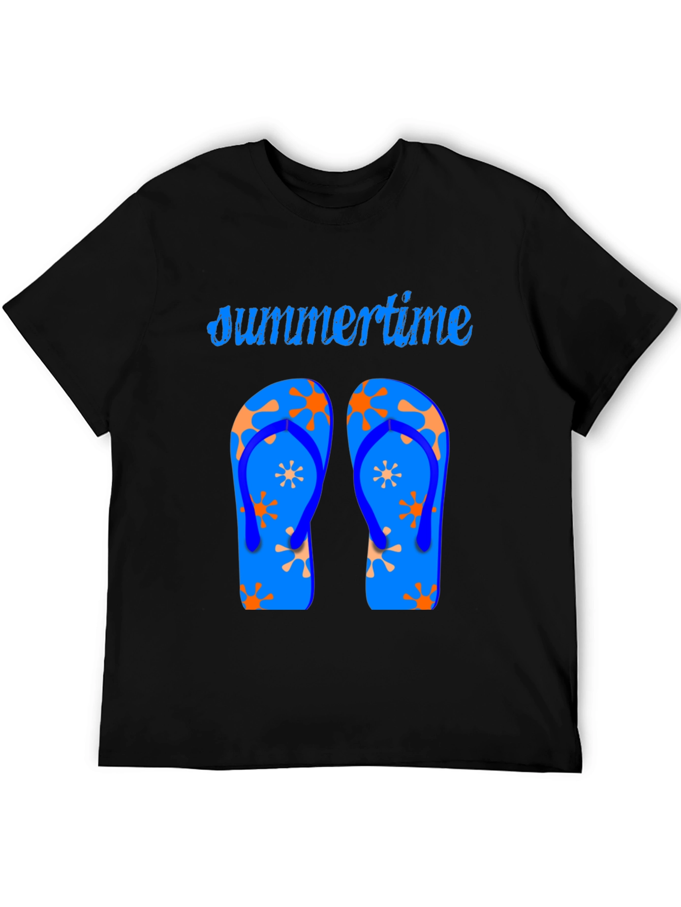 Summertime Flip Flop Graphic Tee