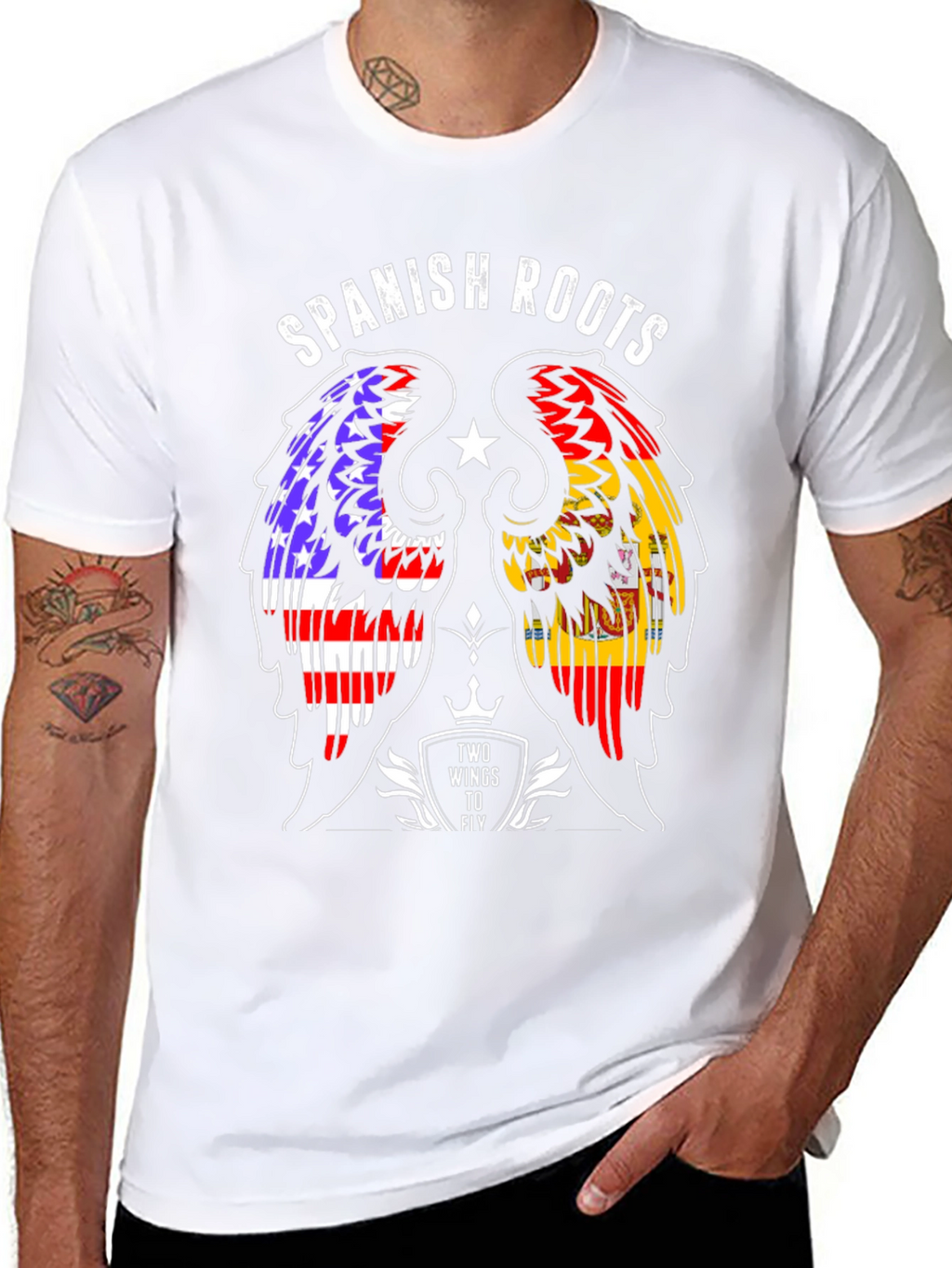 Spanish Roots Two Wings T-Shirt