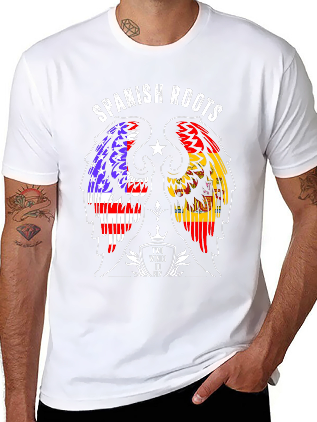 Spanish Roots Two Wings T-Shirt