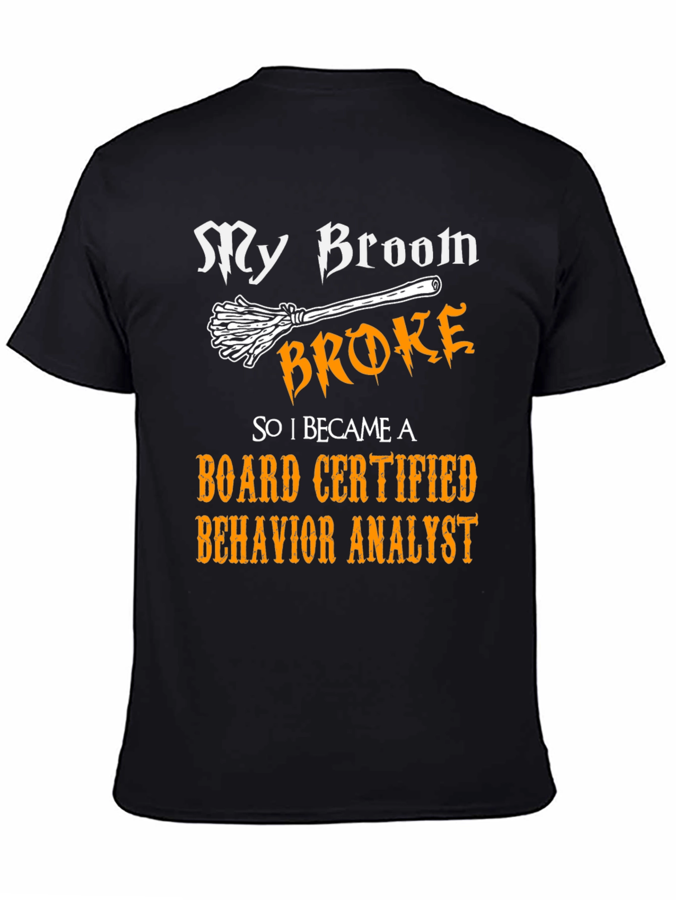 Funny Board Certified Behavior Analyst Halloween T-Shirt