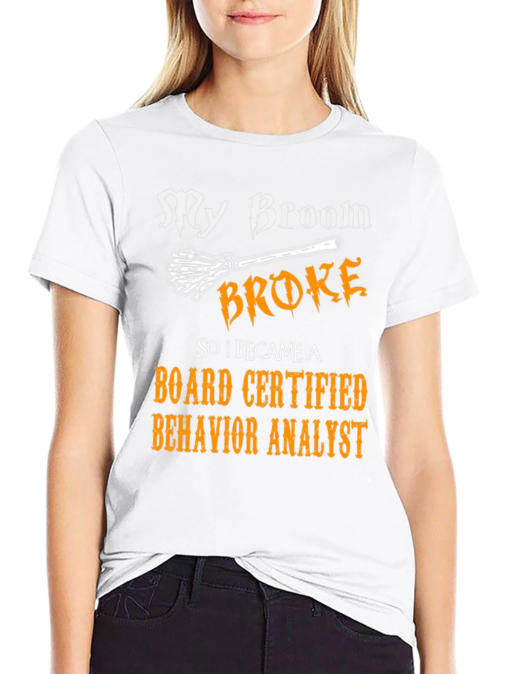 Funny Board Certified Behavior Analyst Halloween T-Shirt