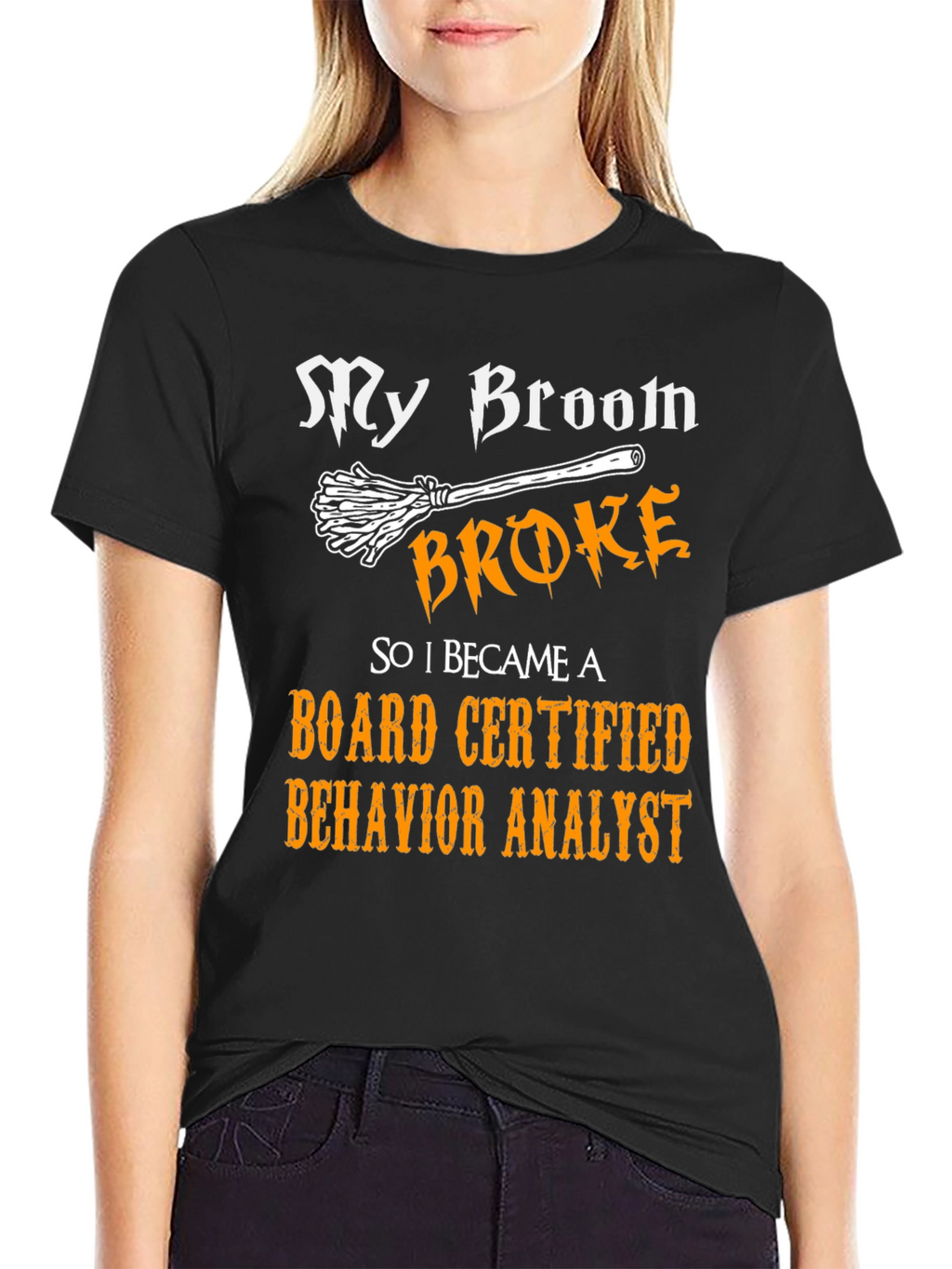 Funny Board Certified Behavior Analyst Halloween T-Shirt
