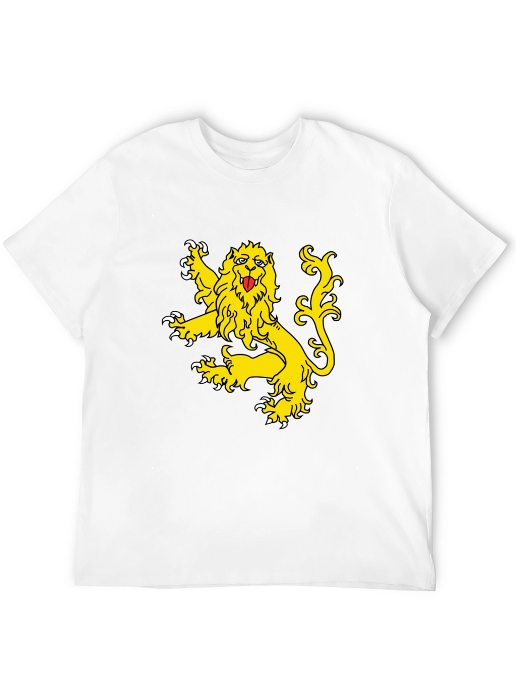 Lion Crest Black T-Shirt