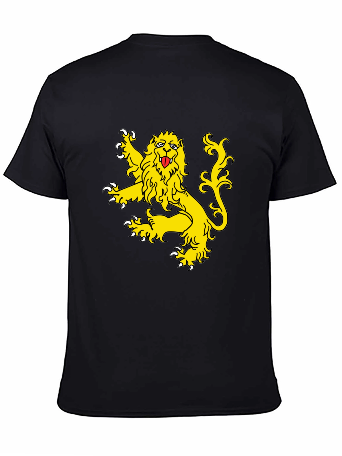 Lion Crest Black T-Shirt