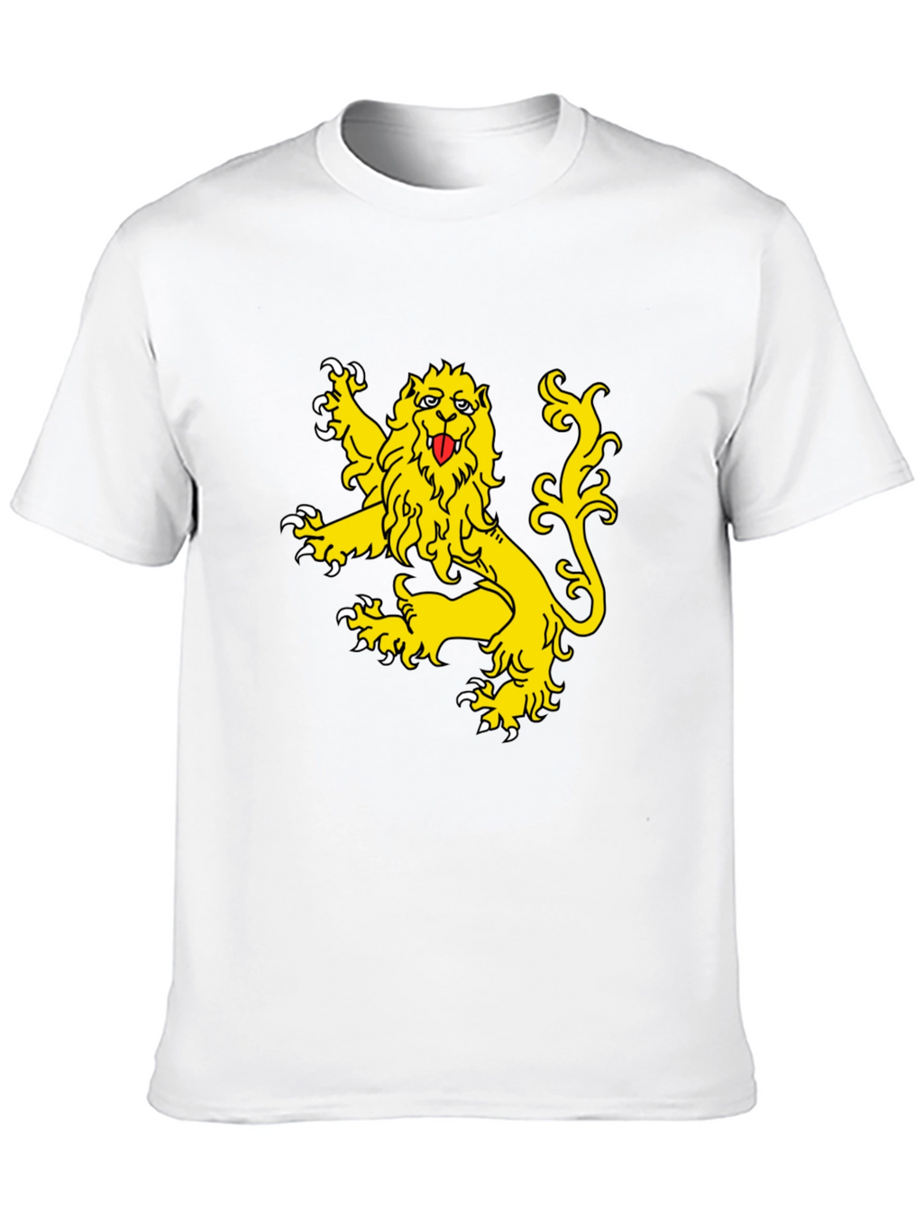 Lion Crest Black T-Shirt