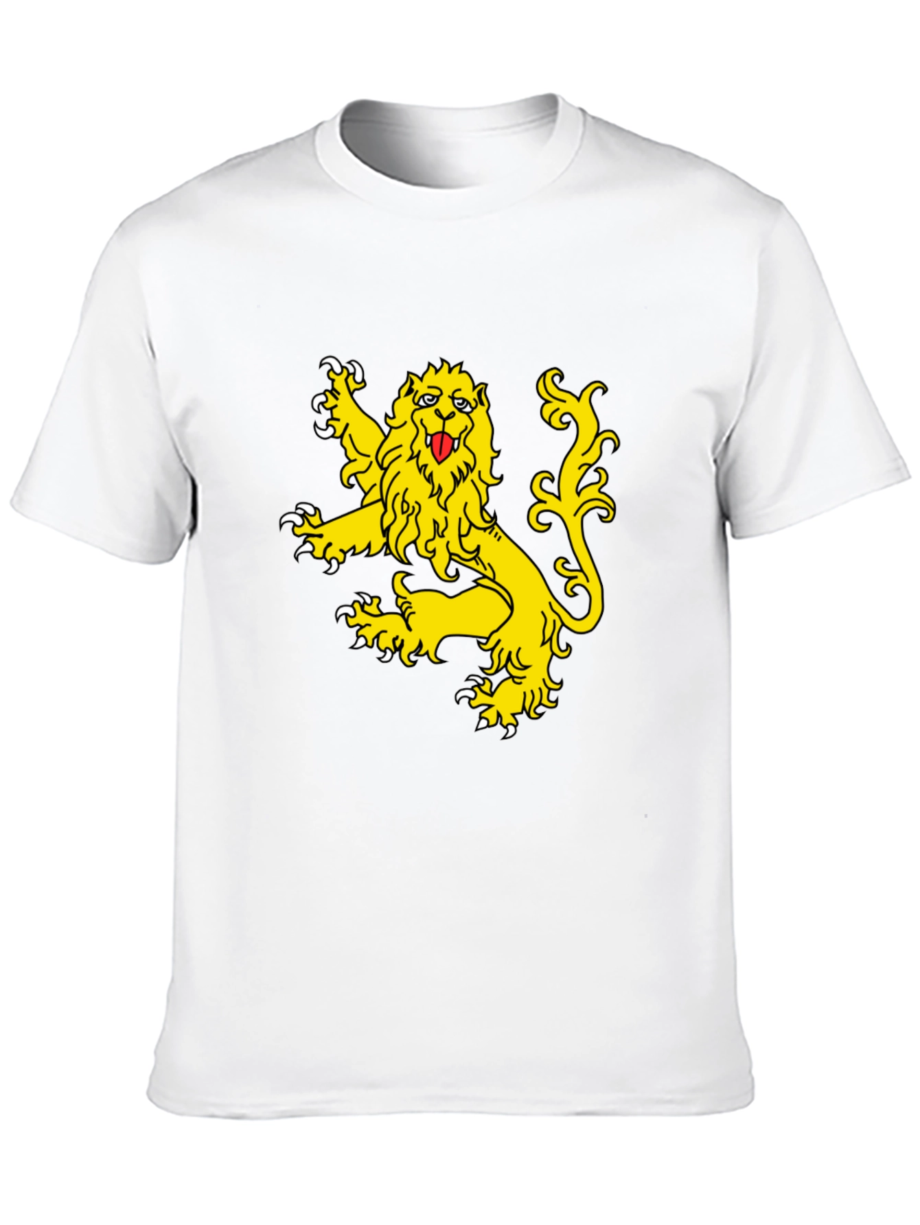 Lion Crest Black T-Shirt