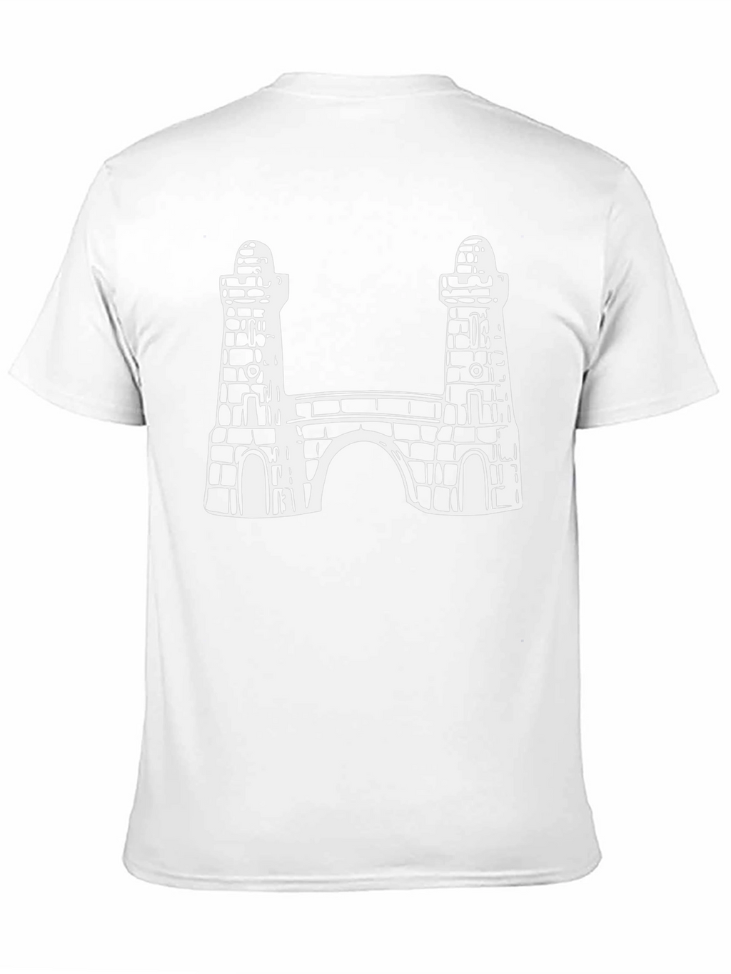 Bridge Print Black T-Shirt