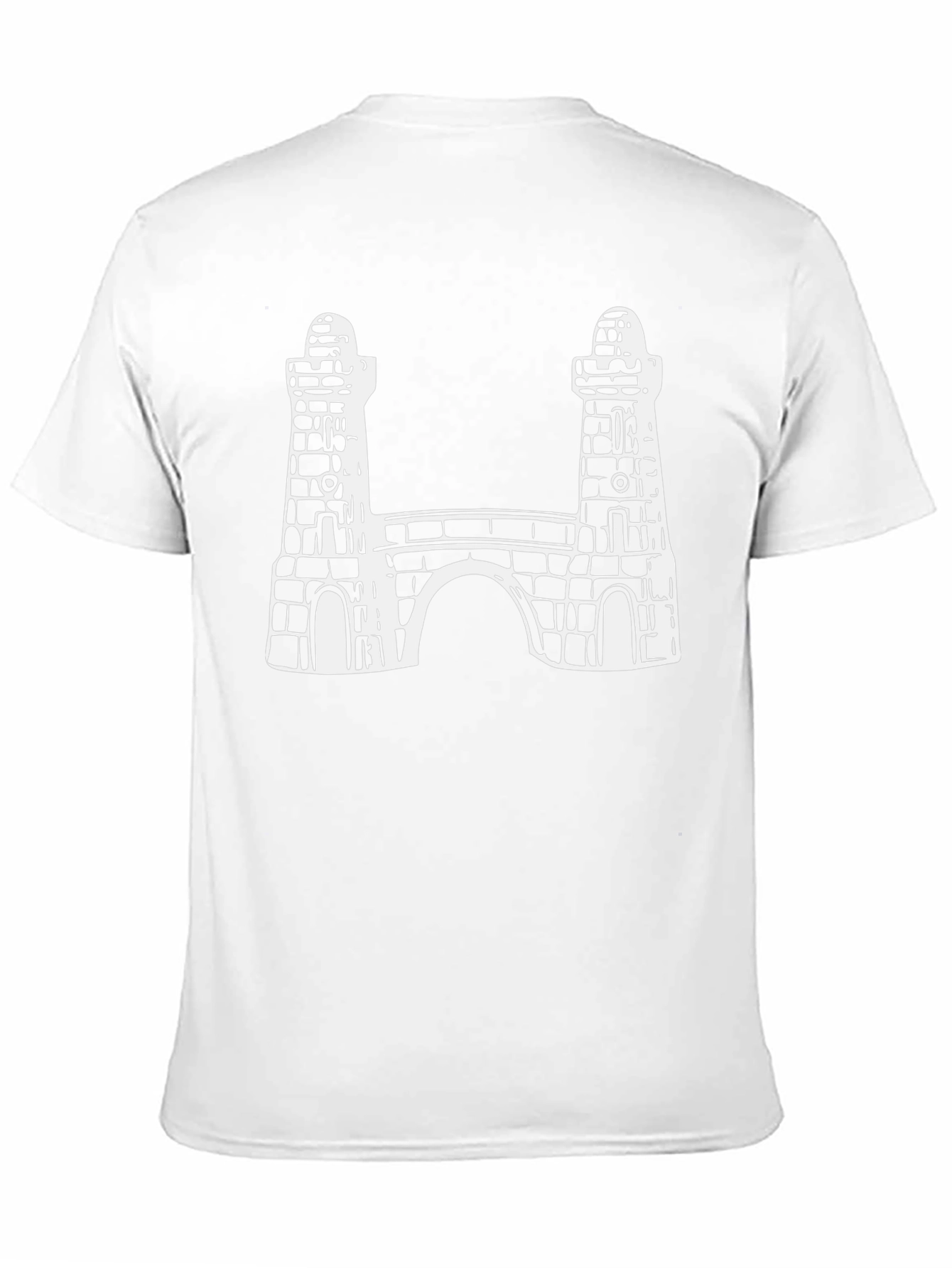 Bridge Print Black T-Shirt