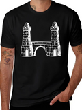 Bridge Print Black T-Shirt