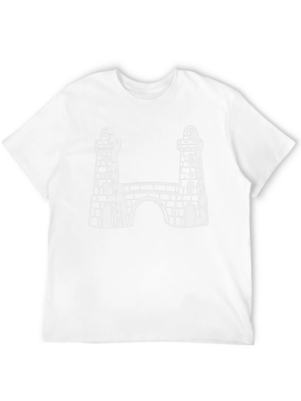 Bridge Print Black T-Shirt