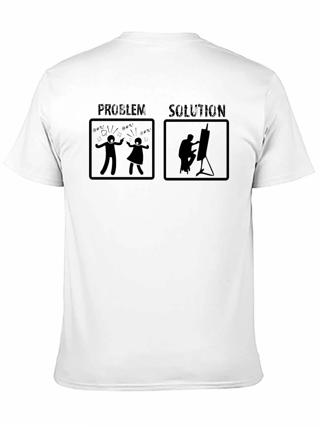 Problem Solution Artist Graphic T-Shirt