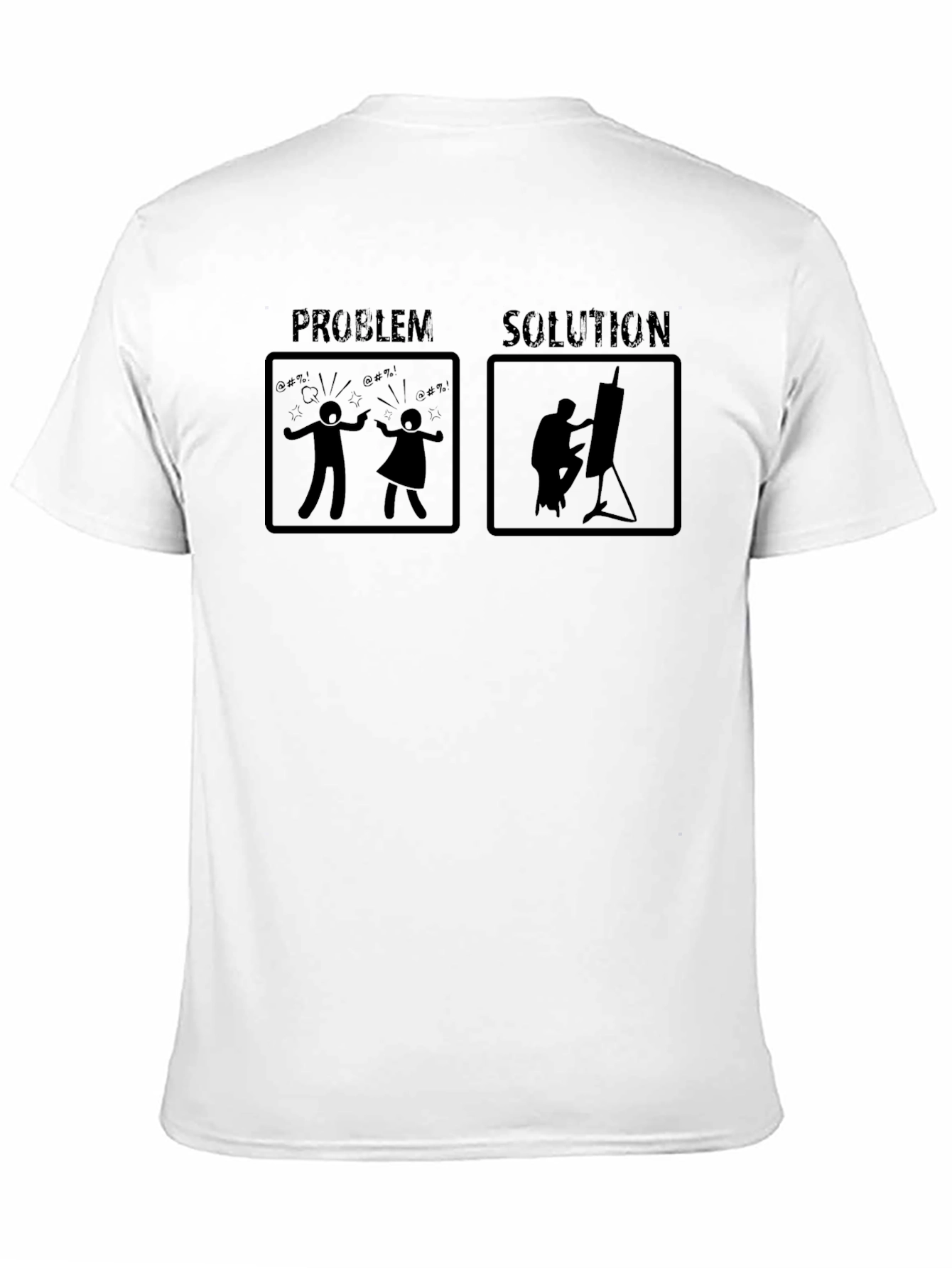 Problem Solution Artist Graphic T-Shirt