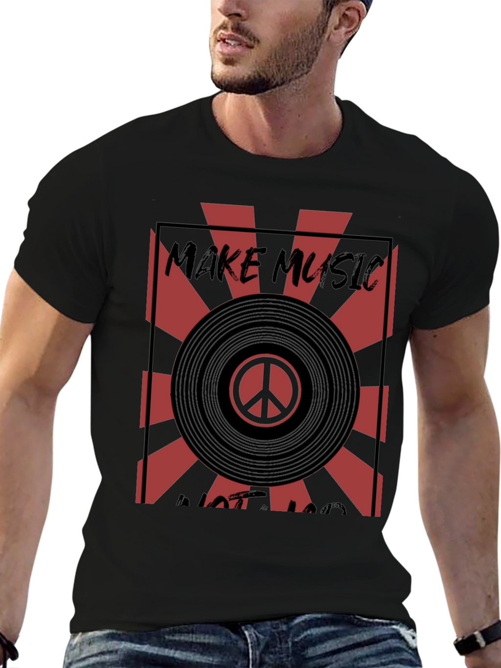 Make Music Not War T-Shirt