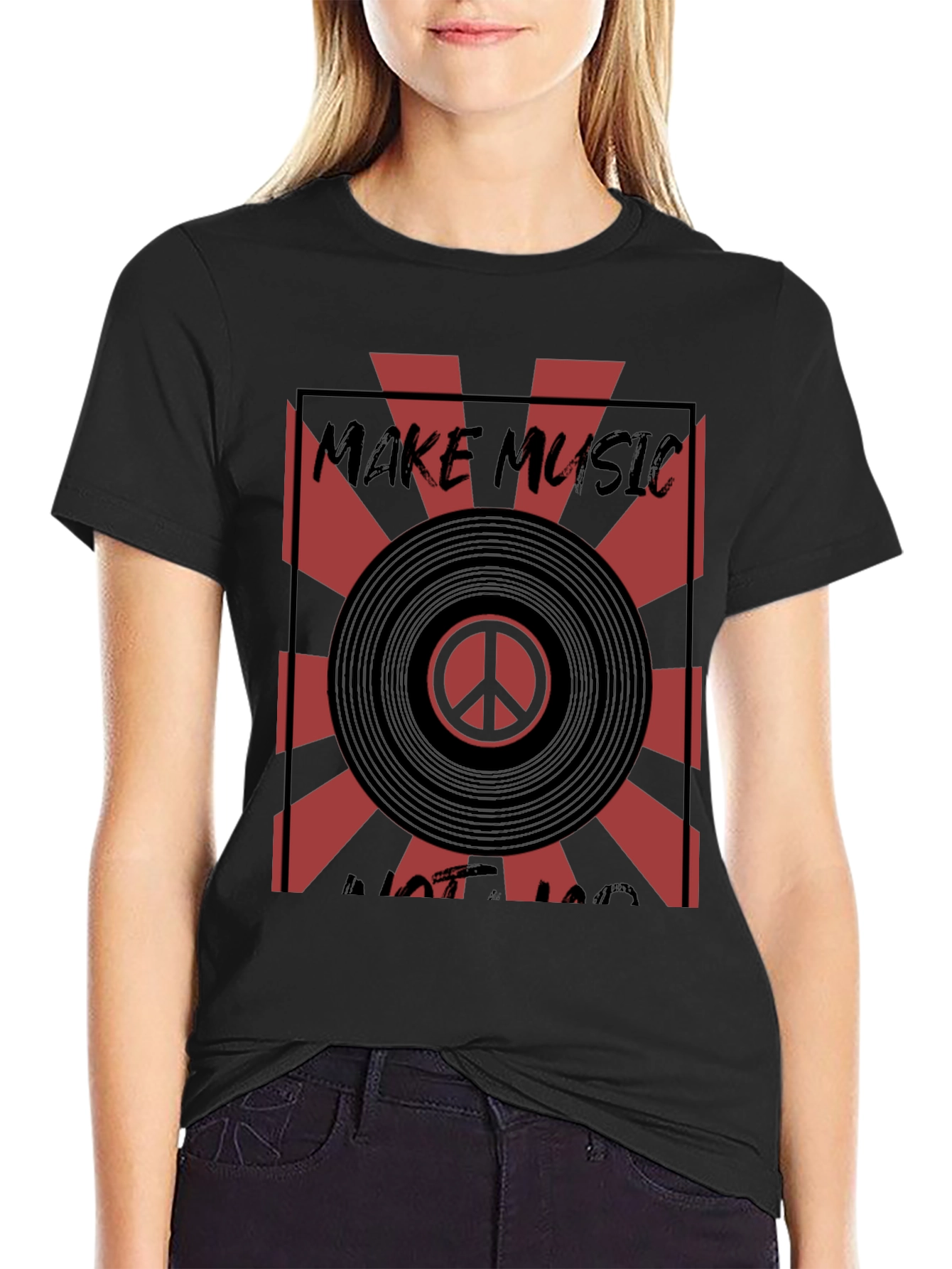 Make Music Not War T-Shirt
