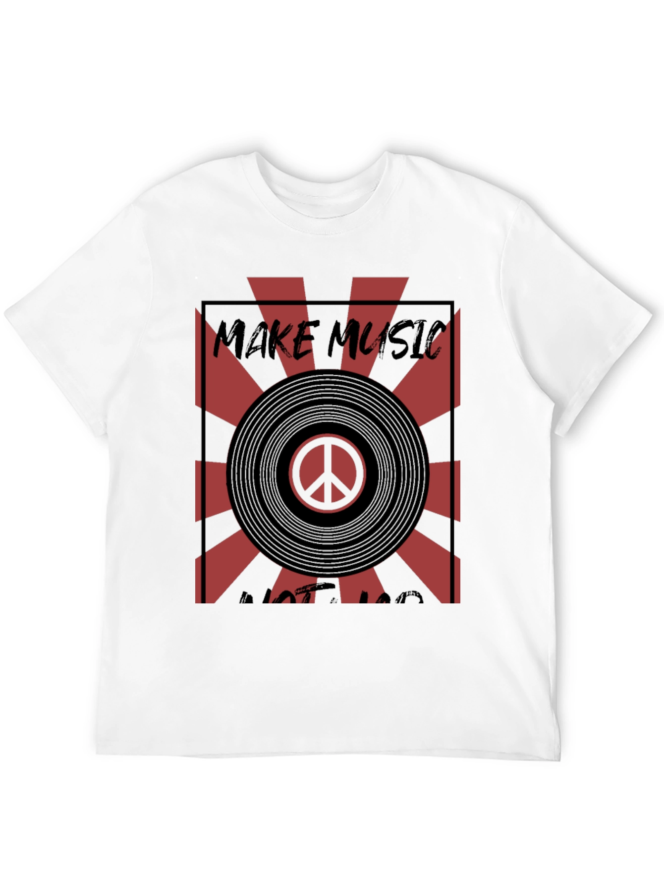 Make Music Not War T-Shirt