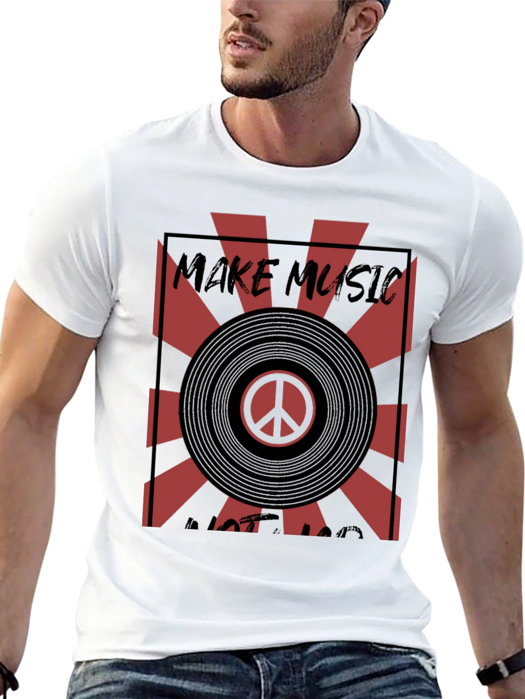 Make Music Not War T-Shirt