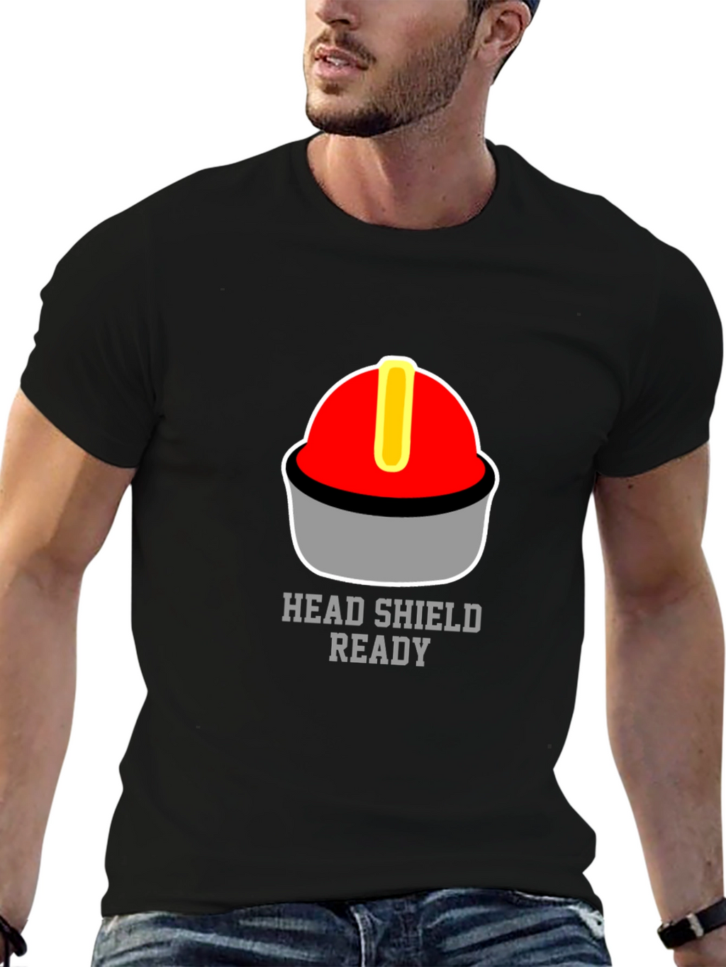 Head Shield Ready Graphic Tee