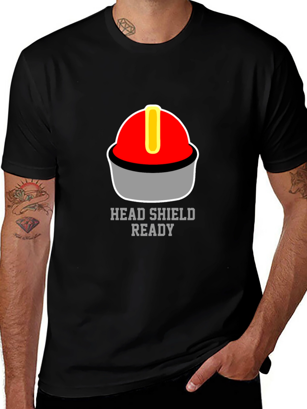 Head Shield Ready Graphic Tee