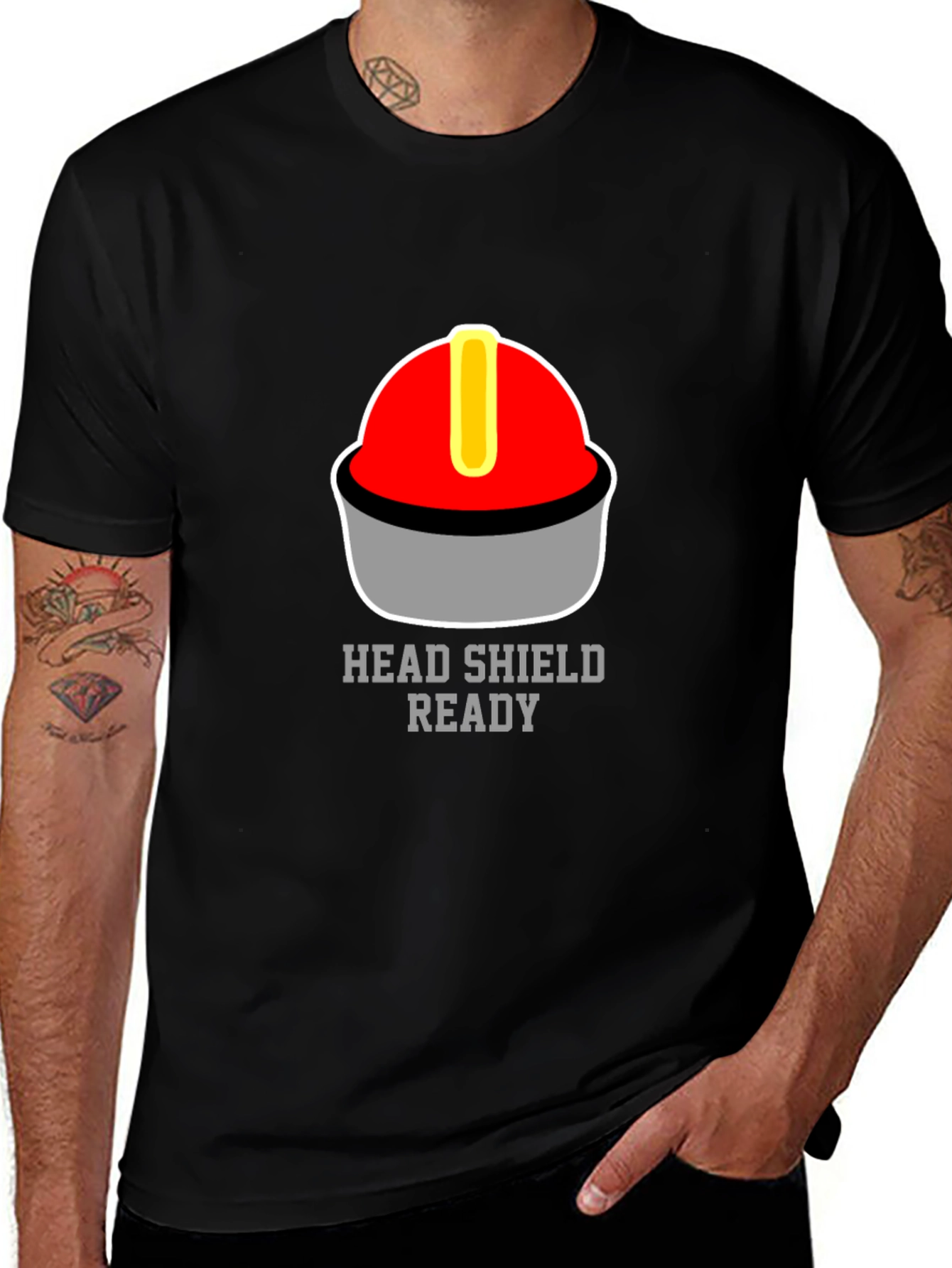 Head Shield Ready Graphic Tee