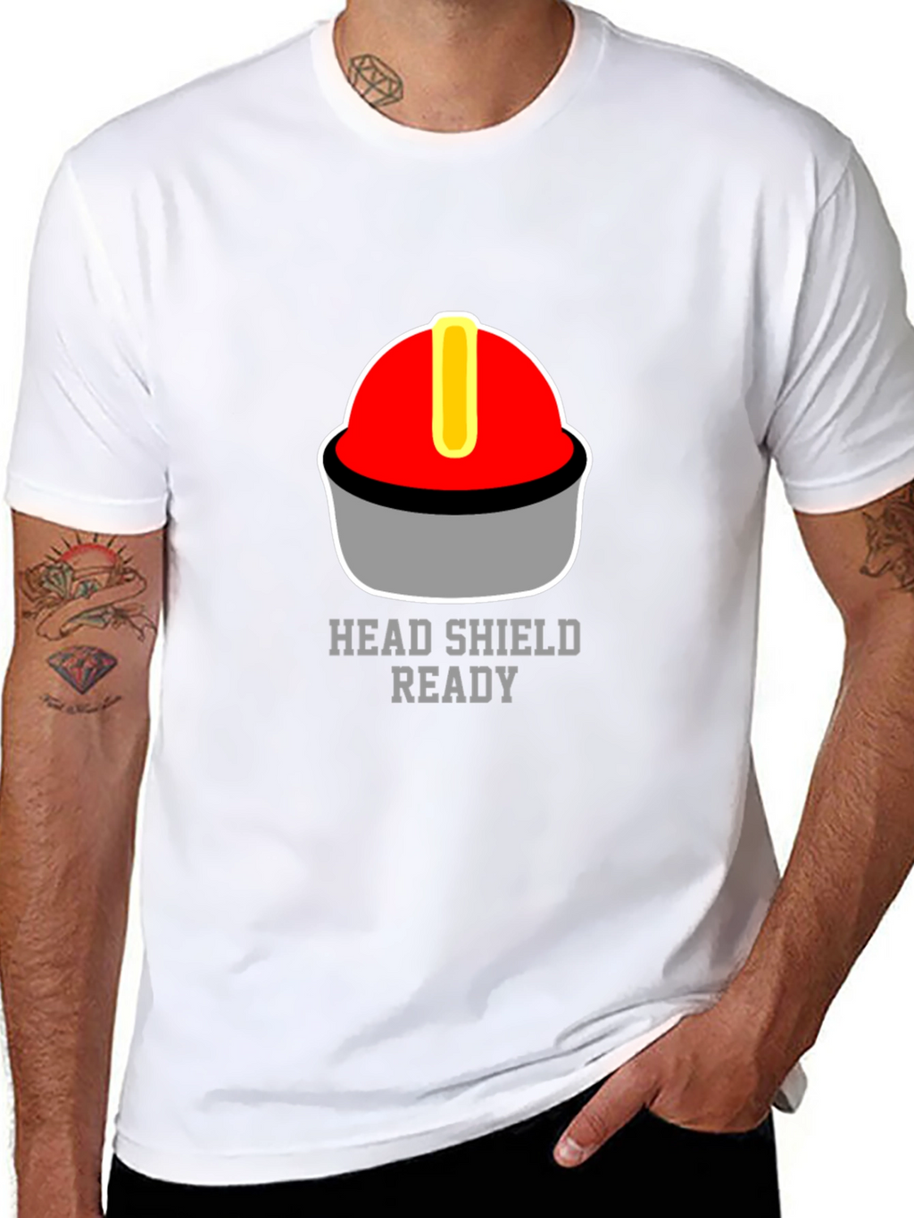 Head Shield Ready Graphic Tee