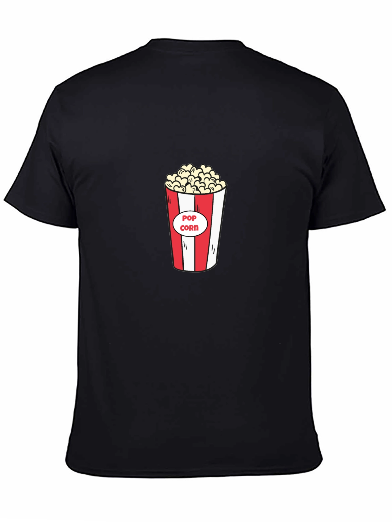 Popcorn Graphic Tee - Movie Night Ready!