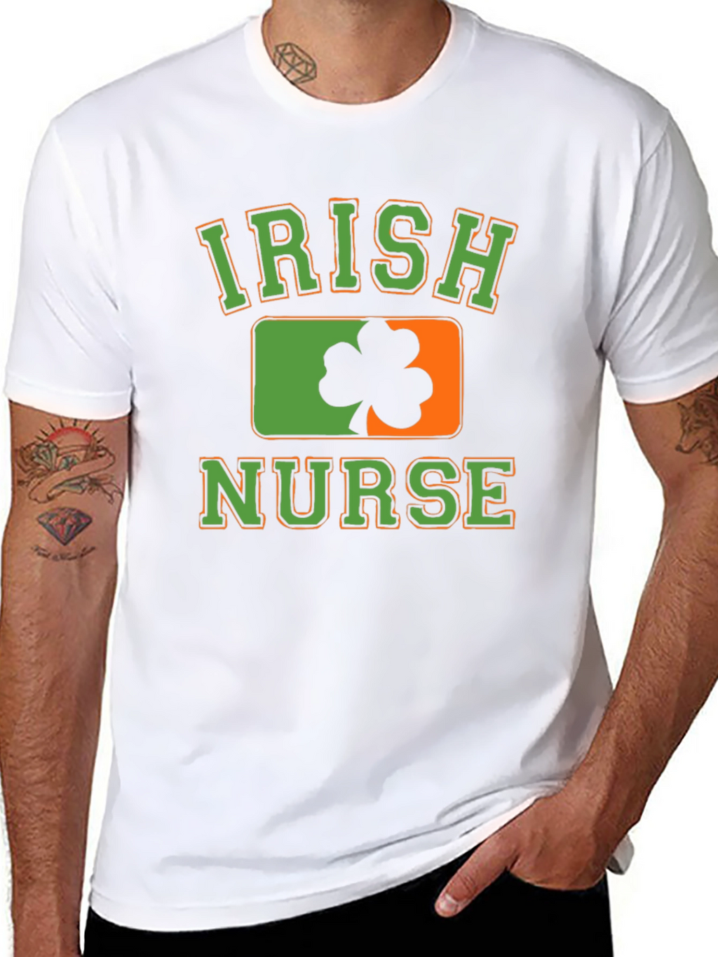 Irish Nurse St. Patricks Day T-Shirt