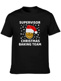 Christmas Baking Team Supervisor T-Shirt