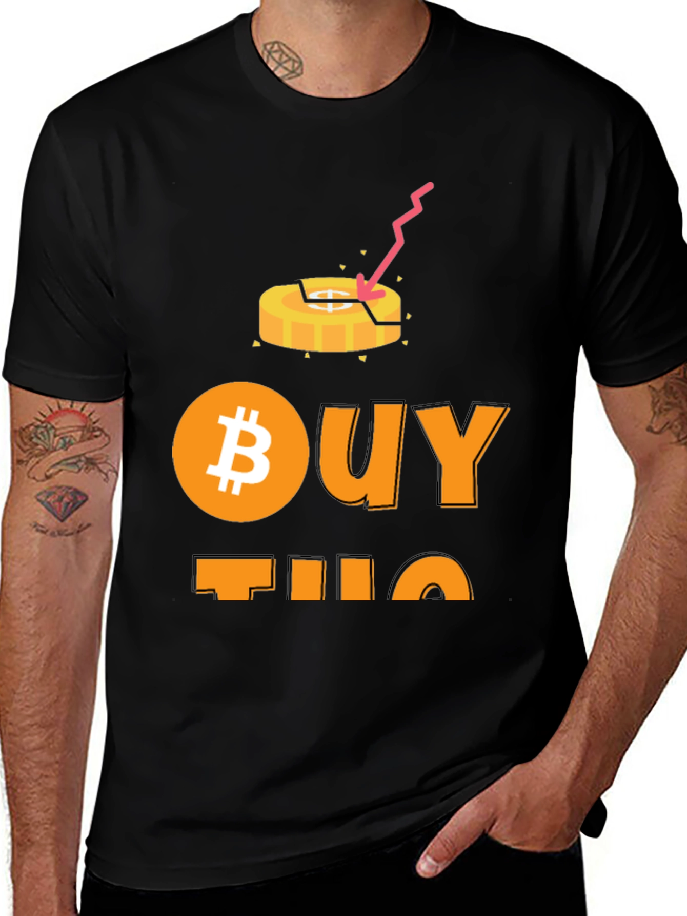 Bitcoin Buy the Dip T-Shirt Crypto