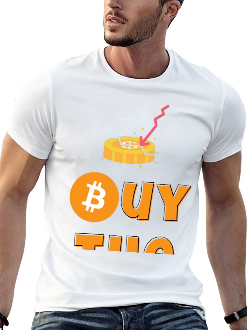 Bitcoin Buy the Dip T-Shirt Crypto
