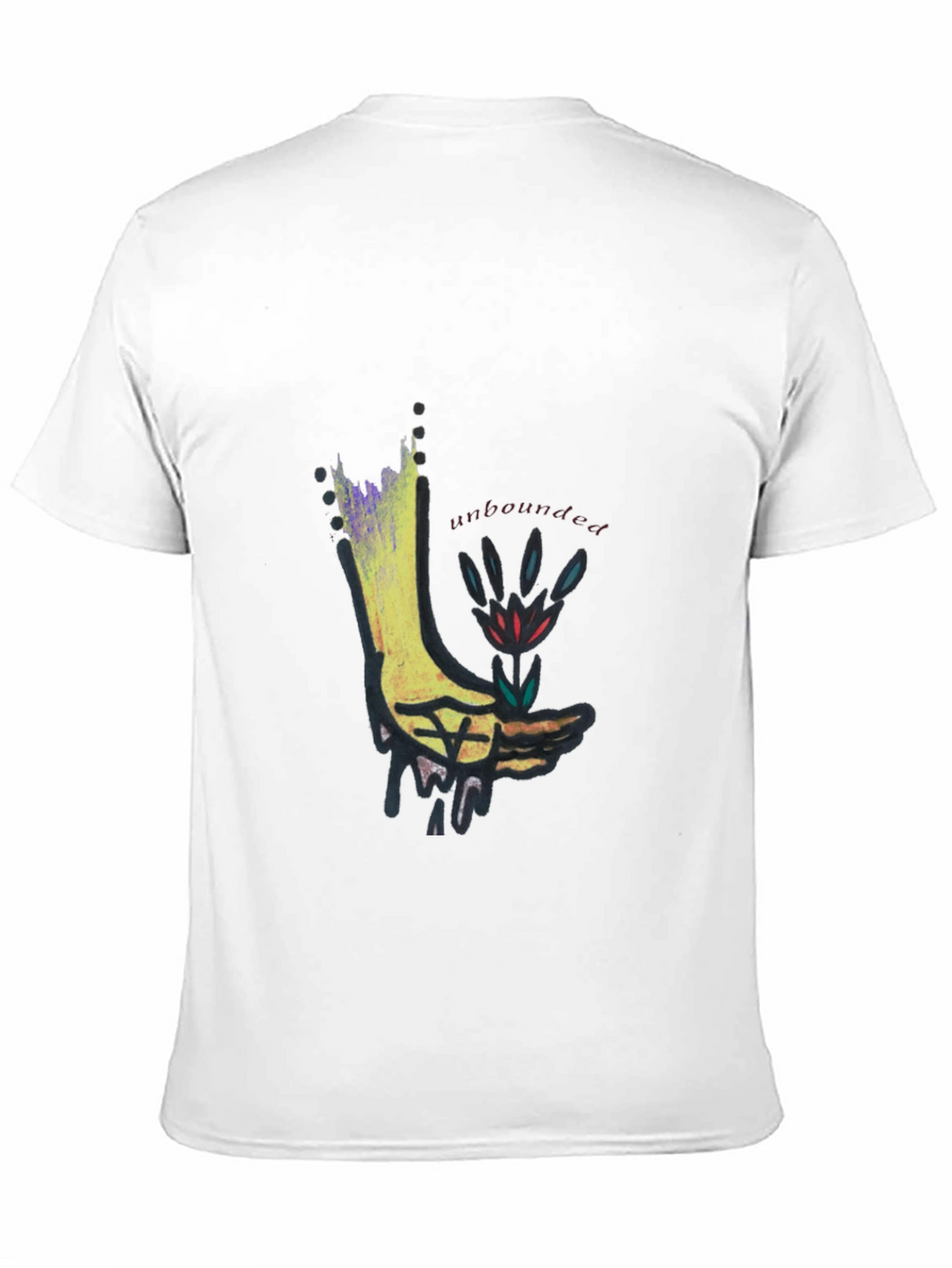Unbounded Graphic Black T-Shirt