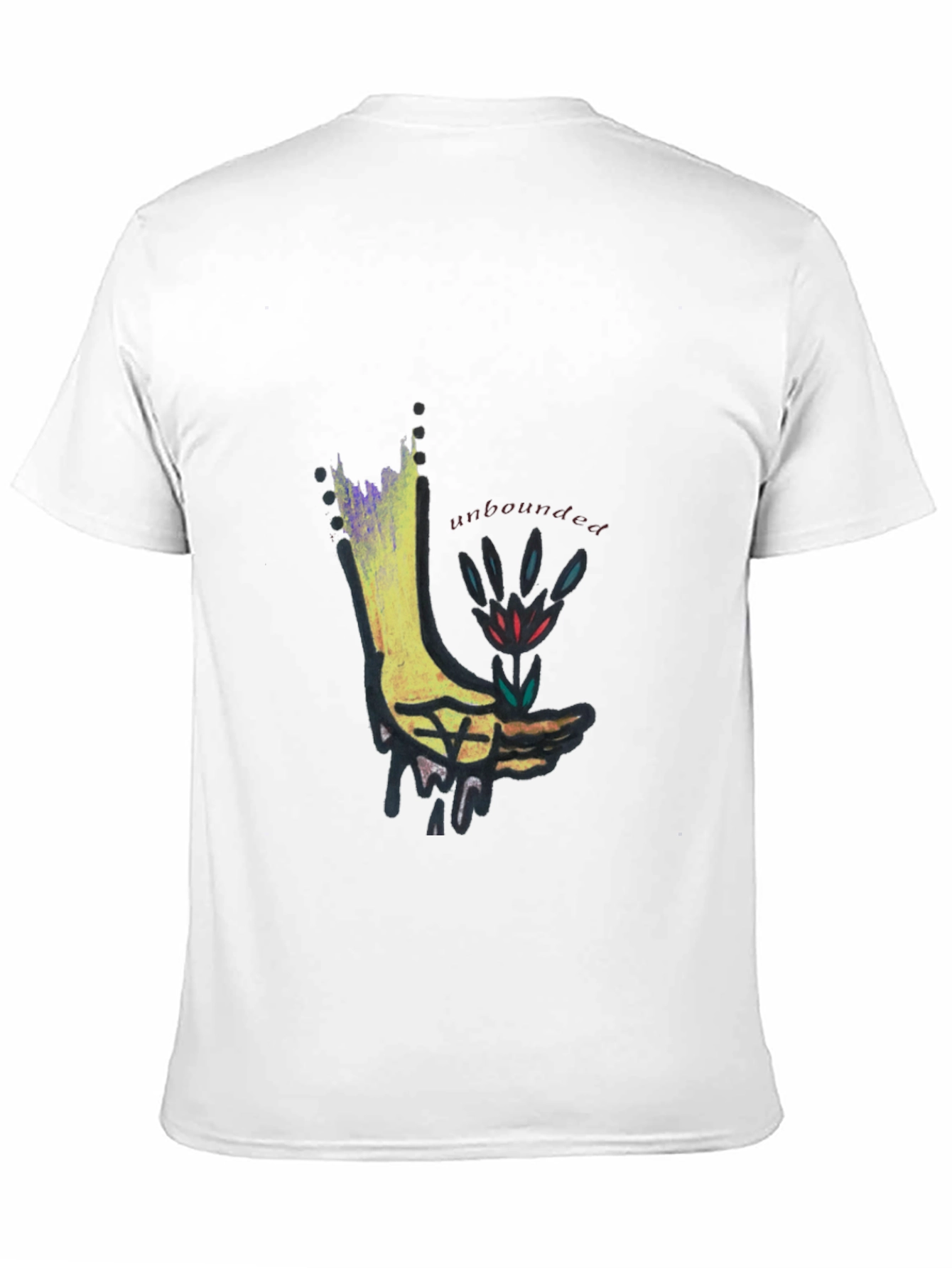 Unbounded Graphic Black T-Shirt