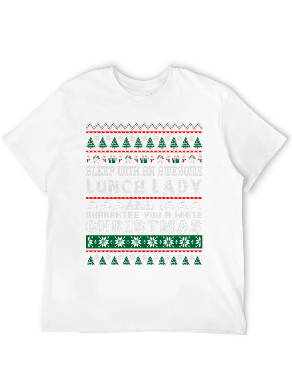 Awesome Lunch Lady Christmas T-Shirt